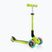 Dětská koloběžka Globber Junior Foldable Lights lime green