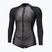 Dámský plavecký neopren O'Neill Bahia 2/1 mm Front Zip Short Spring glide black/black