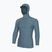 Pánské plavecké triko Longsleeve O'Neill Hyperfreak Skins Rash Guard Hooded blue fusion/blue fusion