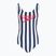 Dámské jednodílné plavky Speedo Ice Cream U-Back blue/white