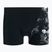 Pánské šortky Speedo Allover V-Cut Aquqshort black/grey 68-09734F330