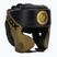 Boxerská přilba RDX L1 Mark Pro Cheek Training Head Guard golden