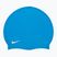 Dětská plavecká čepice Nike Solid Silicone modrá TESS0106-458