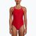 Dámské jednodílné plavky Nike Solid Racerback university red
