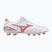 Kopačky Mizuno Morelia Neo IV Pro MD white/ radiant red/ hot coral