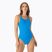 Nike Hydrastrong Solid Fastback dámské jednodílné plavky modré NESSA001-458