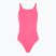 Dámské jednodílné plavky Nike Hydrastrong Solid Fastback hyper pink