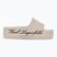 Dámské nazouváky   KARL LAGERFELD Kobo II Hotel Logo off white eco eva
