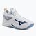 Volejbalové boty Mizuno Wave Dimension Mid bílé/bellwether modrá/belairblu