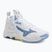 Volejbalové boty Mizuno Wave Momentum 3 Mid bílé/bellwether modré/belair modré