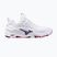 Boty na házenou Mizuno Wav Stealth Neo 2 white/violet indigo/camellia rose