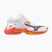 Volejbalové boty Mizuno Wave Lightning Z8 Mid white/fiery coral 2/citrus