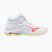 Dámské volejbalové boty Mizuno Wave Voltage 2 Mid white/calypso coral/pale banana