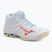 Dámské volejbalové boty Mizuno Wave Voltage 2 Mid white/calypso coral/pale banana