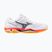 Házenkářské boty Mizuno Wave Phantom 3 white/fiery coral 2/citrus