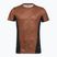 Pánské běžecké tričko Mizuno Active DryAeroFlow Graphic copper brown
