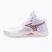 Dámské volejbalové boty  Mizuno Wave Momentum Elite Mid white/rose elegance/lava falls