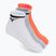 Ponožky Mizuno Training With Line white/cloudspace/lava orange
