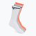 Ponožky Mizuno Training With Line white/cloudspace/lava orange