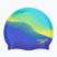 Dětská plavecká čepice Speedo Multi Colour Silicone Junior fluo artic/true cobalt/lemon drizzle