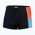 Pánské plavky boxerky Speedo Dive Aquashort black/siren red/piton blue