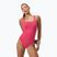 Dámské jednodílné plavky Speedo Flex Band with Swim Bra raspbery fill/vermilion/punch