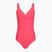 Dámské jednodílné plavky Speedo Shaping Cross Knot raspberry fill/vermilion/punch