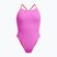 Dámské jednodílné plavky Speedo Solid Lattice Tie-Back neon violet
