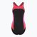 Dámské jednodílné plavky Speedo High Neck Splice Cross Back rapsberry fill