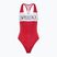Dámské jednodílné plavky Speedo Colourblock Racerback high risk red