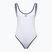 Dámské jednodílné plavky Speedo Solid Bound Scoop white