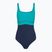Dámské jednodílné plavky Speedo Shaping Contour Eclipse peacock teal/peacoat