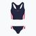 Dámské jednodílné plavky Speedo Colourblock Splice 2.0 peacoat/pink