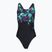 Dámské jednodílné plavky Speedo FL Placement Printed Powerback firework burst/black