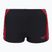 Plavecké boxerky Speedo Hyperboom Splice Aquashort anthracite/high risk red