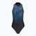 Dámské jednodílné plavky Speedo Print Hydrasuit anthracite