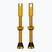 Sada ventilků Peaty's X Chris King MK2 Presta 60 mm gold