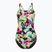 Dámské jednodílné plavky  Nike Hydrastrong Multi Print Fastback rainbow