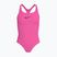 Dětské jednodílné plavky Nike Essential Racerback hyber pink