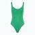 Dámské jednodílné plavky Nike Essential V-Neck stadium green