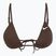 Horní díl plavek Nike Essential Triangle Bikini baroque brown