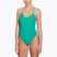 Dámské jednodílné plavky Nike Swoosh Link Y-Back stadium green