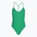 Dámské jednodílné plavky Nike Swoosh Link Y-Back stadium green