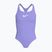 Dětské jednodílné plavky Nike Essential Racerback light thistle
