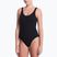 Dámské jednodílné plavky Nike Shoreline Pucker Scoop Neck black