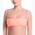 Horní díl plavek Nike Ripple Texture Bralette Classic Bikini pink glow