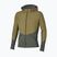 Pánská běžecká bunda Mizuno Active Warmalite Hybrid Full Zip Hooded Long Sleeve Top forest night