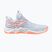 Dámské volejbalové boty Mizuno Wave Momentum Elite blue finch/white/lava orange