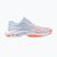 Dámské volejbalové boty Mizuno Wave Lightning Elite blue finch/white/lava orange