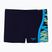 Chlapecké plavecké boxerky Speedo Hyperboom Splice Aquashort anthracite/hyper teal
